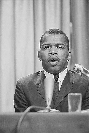 John Lewis, American civil rights activist and...